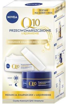 Produktbild NIVEA Q10 Anti-Wrinkle Day Cream 50ml + Firming Night Cream 50ml (50 ml, Tagescreme, Nachtcreme)