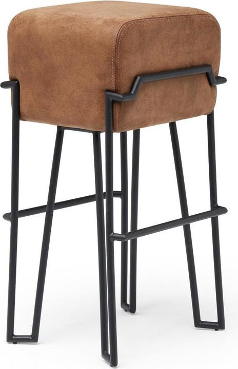 braun Leder, Schwarz