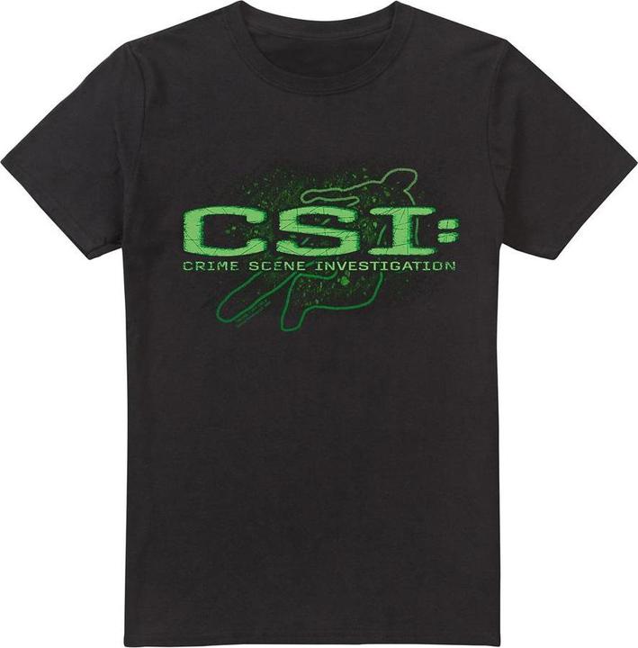 Actual product image Csi: NY Mens Shadow Sketch T-Shirt (5XL)