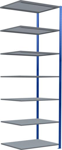 Produktbild Schulte Lagertechnik Stecksystem Anbauregal MULTIplus250 mit Kreuzstrebe