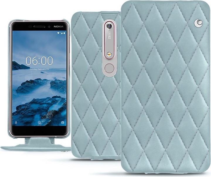 Bleu ciel - Couture ( Nappa - Pantone #abcae9 )