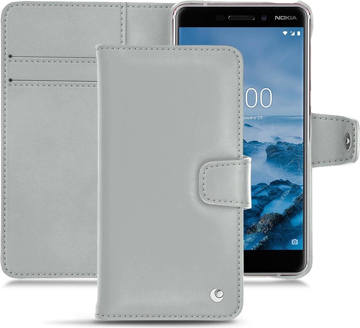 Produktbild Noreve Lederschutzhülle Wallet (Nokia 6 (2018))
