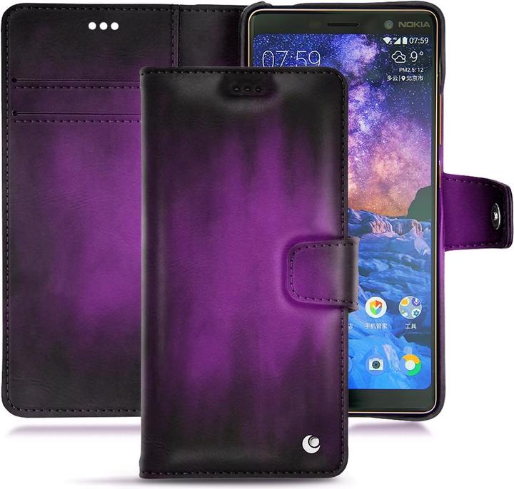 Produktbild Noreve Lederschutzhülle Wallet (Nokia 7 Plus)