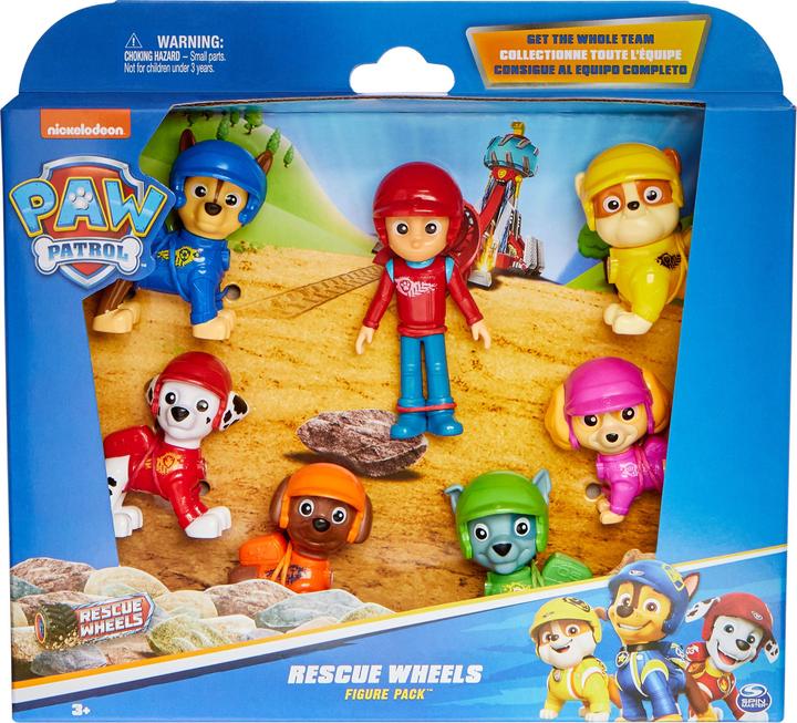Actual product image Paw Patrol Rescue Wheels Figures Pack