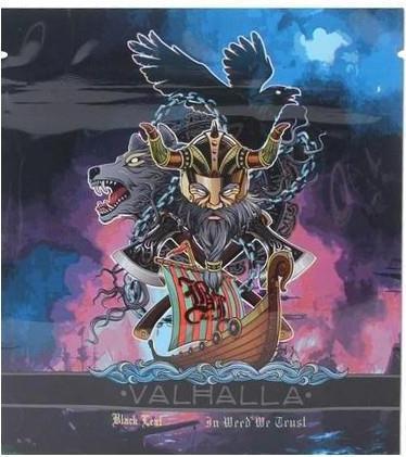 Black Leaf Minigrip Alu geruchsdicht Bügelbeutel Valhalla