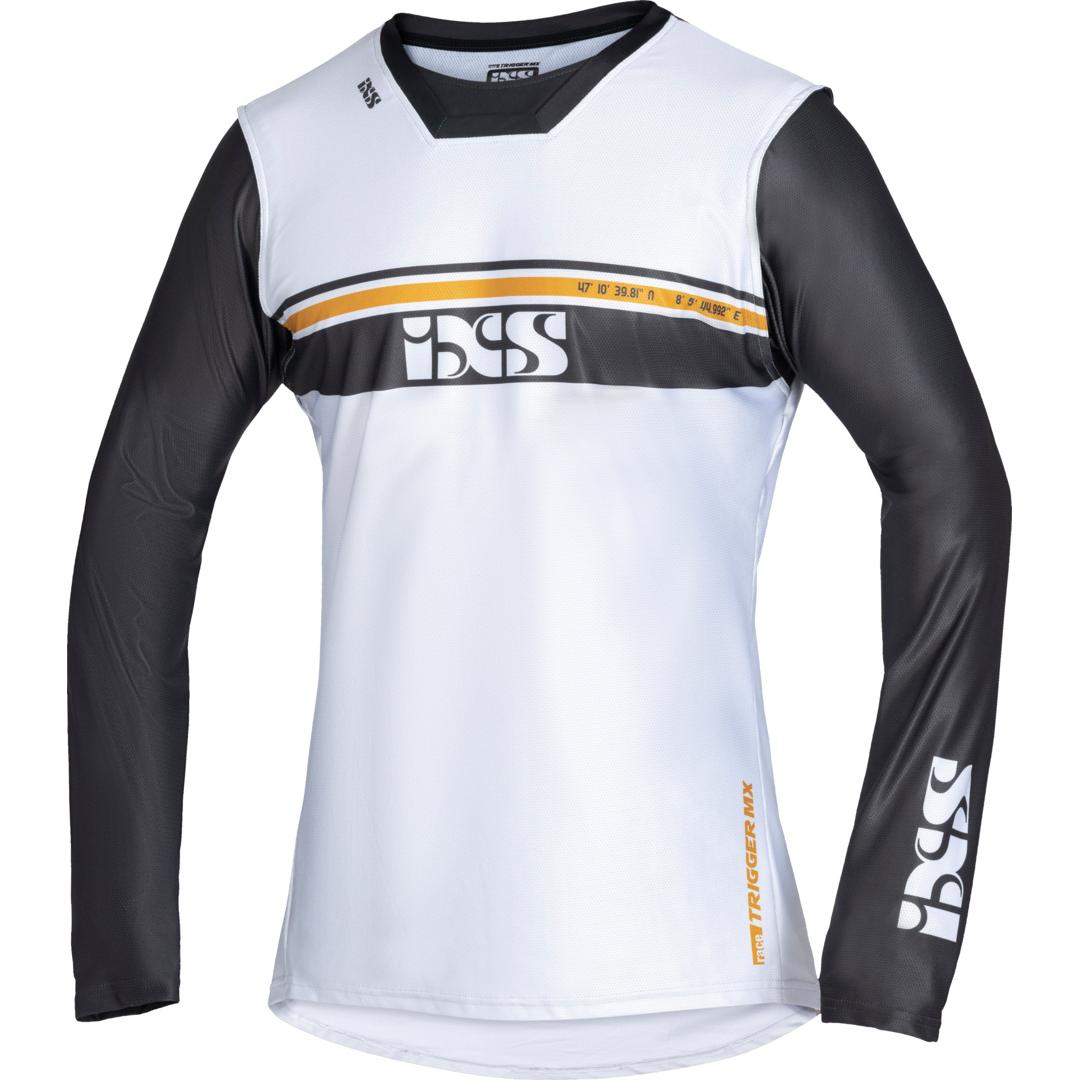 iXS, Unisex, Velotrikot, MX 2.0 (L), Grau, Weiss, Braun, L