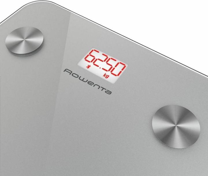 Immagine prodotto Rowenta Goodvibes LIFE BR9600 Quadrato Argento Bilancia pesapersone elettronica (160 kg)