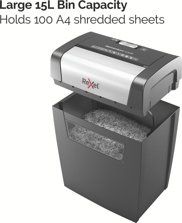 Actual product image Rexel Momentum X308 (Particle cut)