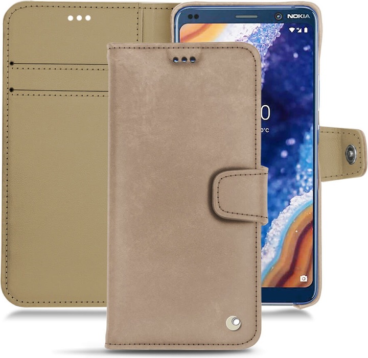 Actual product image Noreve Leather case wallet (Nokia 9 PureView)