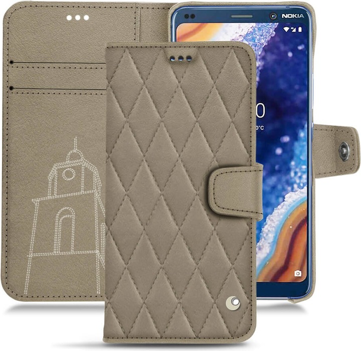 Noreve Lederschutzhülle Wallet (Nokia 9 PureView)