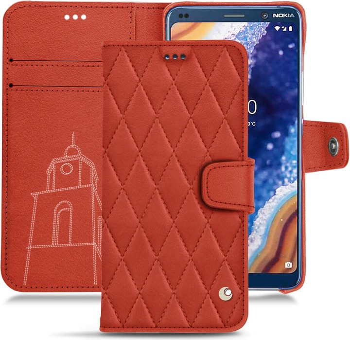Noreve Lederschutzhülle Wallet (Nokia 9 PureView)