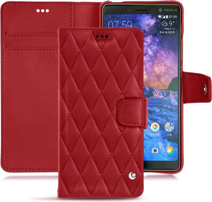 Actual product image Noreve Leather case wallet (Apple iPhone 7 Plus)