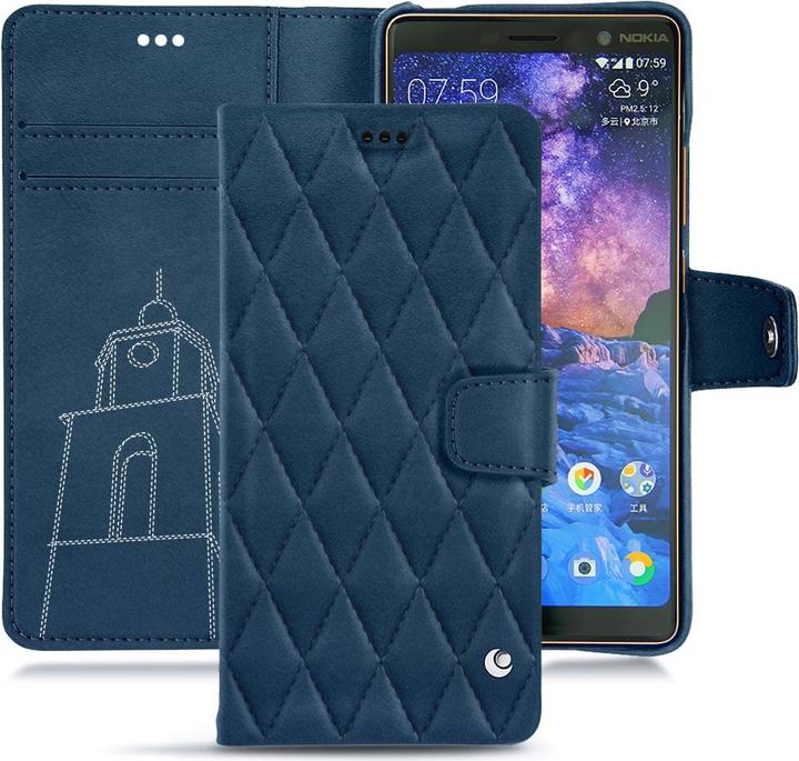 Actual product image Noreve Leather case wallet (Nokia 7 Plus)