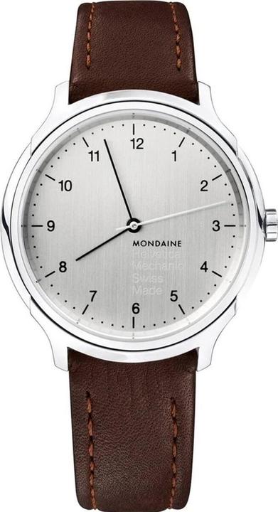 Mondaine Helvetica No1 Regular Mechanisch (Analoog horloge, Zwitserse makelij, 40 mm)