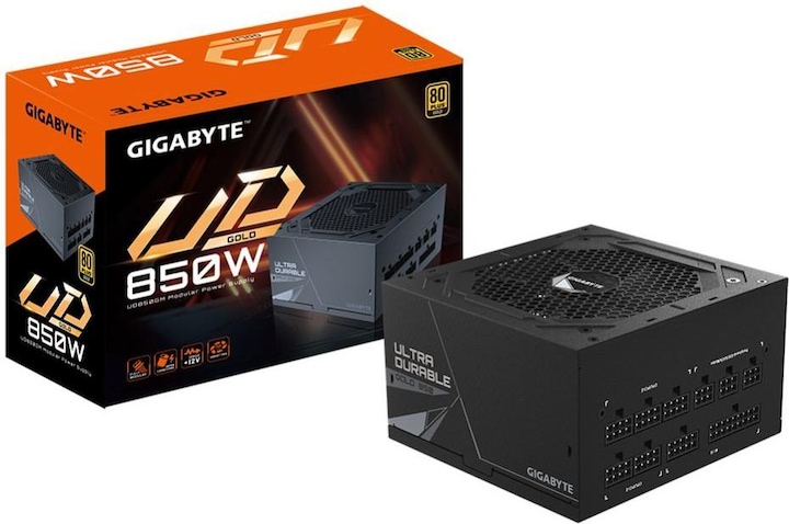 Produktbild Gigabyte UD850GM Netzteil 850 W 20+4 pin ATX ATX Schwarz (850 W)