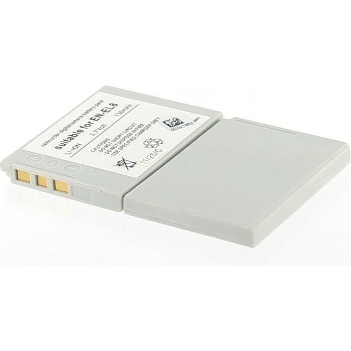 AGI 23391 - 600 mAh - 3,7 V - Lithium-Ion (Li-Ion) - 1 Stück(e) (Akku), Kamera Stromversorgung, Grau