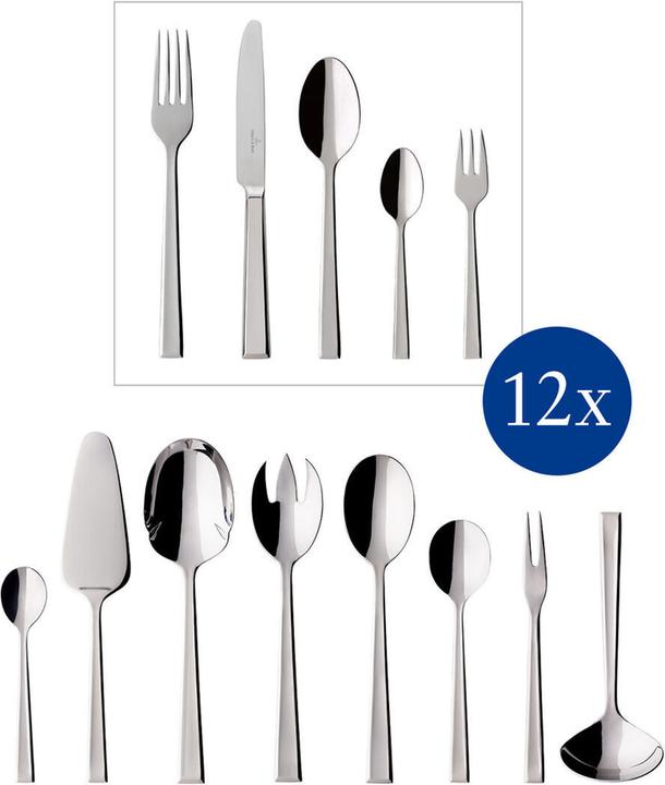 Produktbild Villeroy & Boch Oscar (68 Stück, Besteck Set)