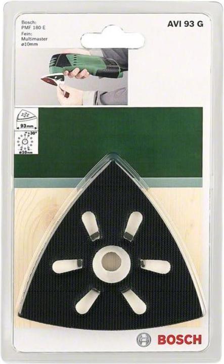 Immagine prodotto Bosch Zubehör Piastra abrasiva Starlock AVI 93 G, 93 mm