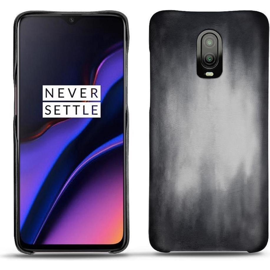 Thumbnail - Noreve Lederschutzhülle (OnePlus 6T), Smartphone Hülle, Grau