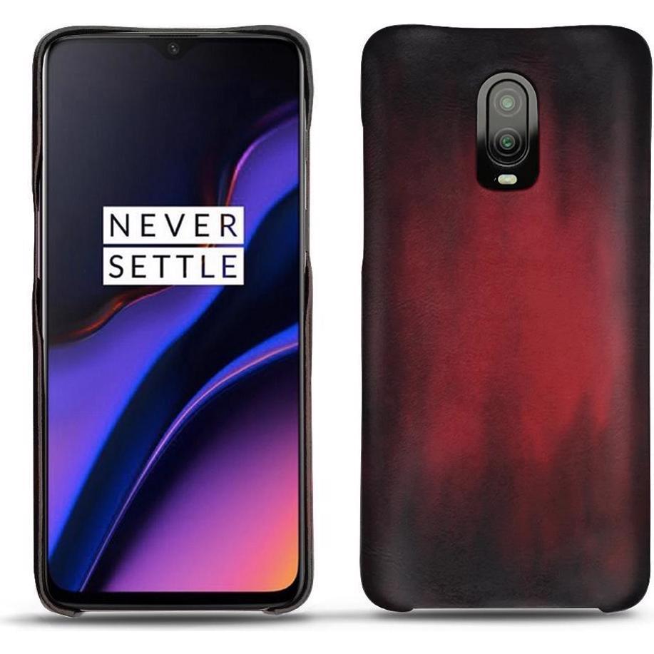 Thumbnail - Noreve Lederschutzhülle (OnePlus 6T), Smartphone Hülle, Rot