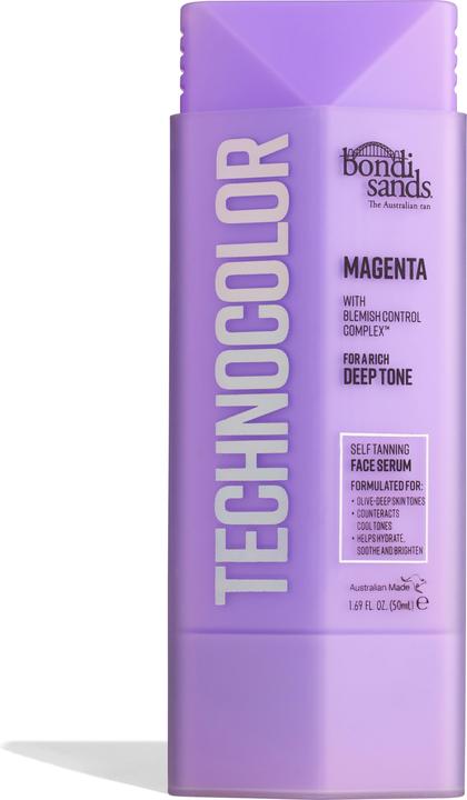 Image du produit Bondi Sands Technocolor Magenta Self-Tanning Face Serum Easy Application Streak Free 50ml - Enriched (Sérum autobronzant, 50 ml)