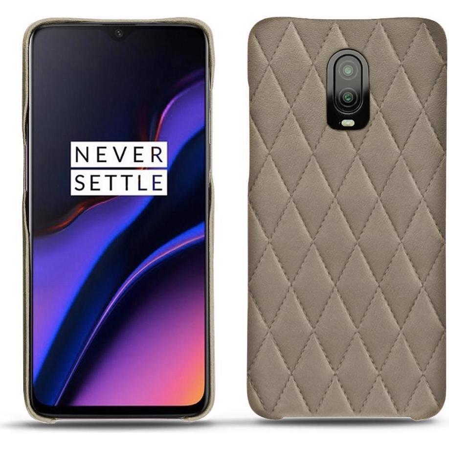 Thumbnail - Noreve Lederschutzhülle (OnePlus 6T), Smartphone Hülle, Beige