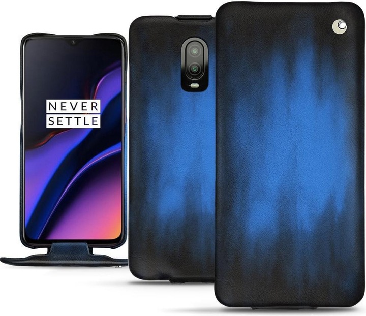Actual product image Noreve Leather cover vertical (OnePlus 6T)