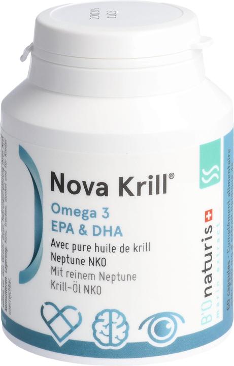 Produktbild Novakrill Krillöl Kapsel 500 mg (60 Stück, Kapseln, 70 g)