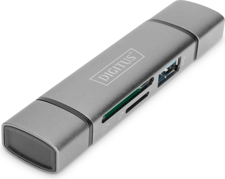 Produktbild Digitus Dual Card Reader Hub (USB 3.0)