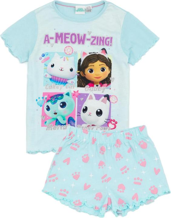 Produktbild Gabby's Dollhouse A Meow Zing Schlafanzug mit Shorts Mädchen (104)