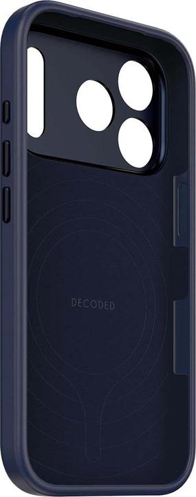 Actual product image Decoded Silicone Backcover Apple iPhone 17 Pro True Navy (Apple iPhone 17 Pro)