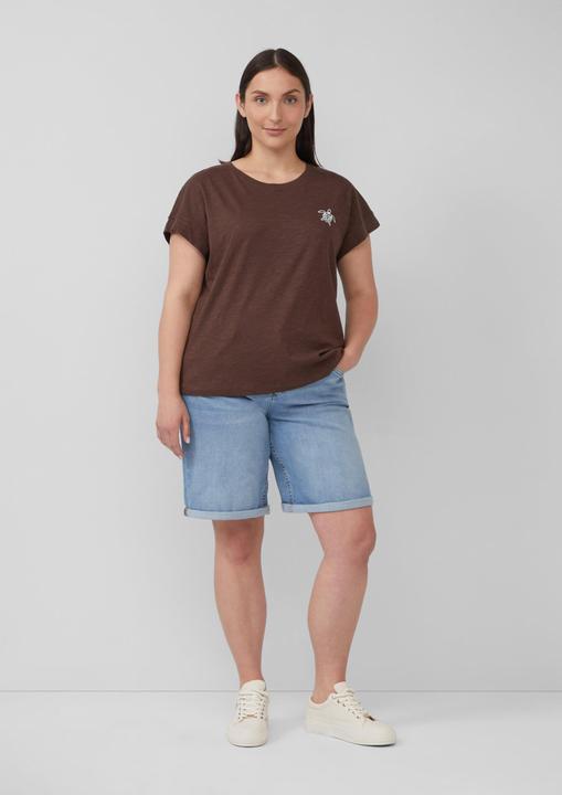 Produktbild S.Oliver T-Shirt T-Shirt im Relaxed Fit mit kleinem Artwork (46)