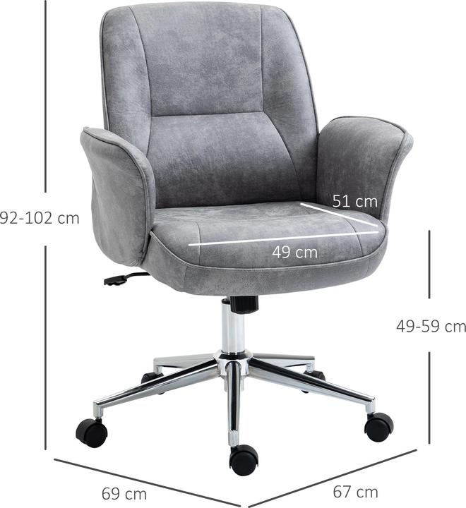 Produktbild Homcom Ergonomischer Bürostuhl
