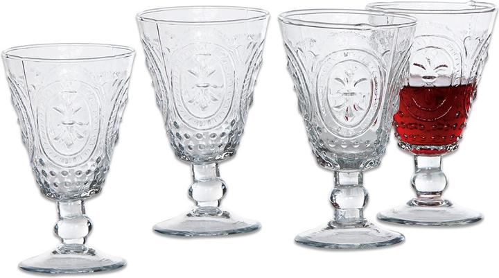 Loberon Sarton (25 cl, 4 Verres, Set de verres à vin)