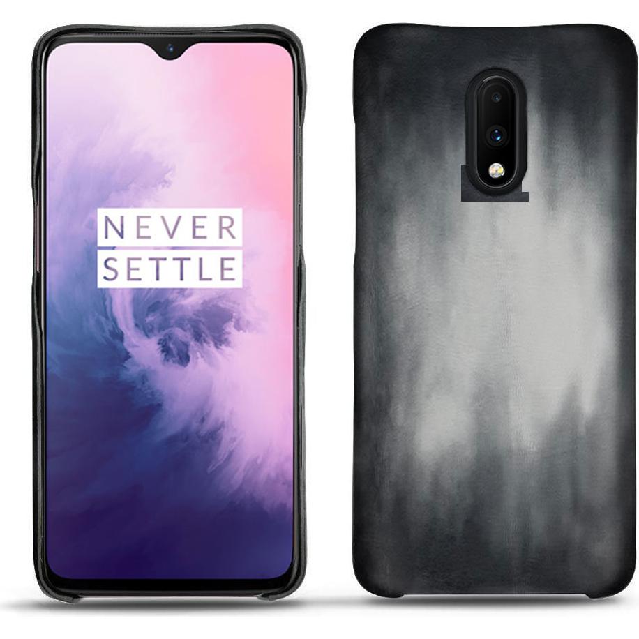 Thumbnail - Noreve Lederschutzhülle (OnePlus 7), Smartphone Hülle, Grau