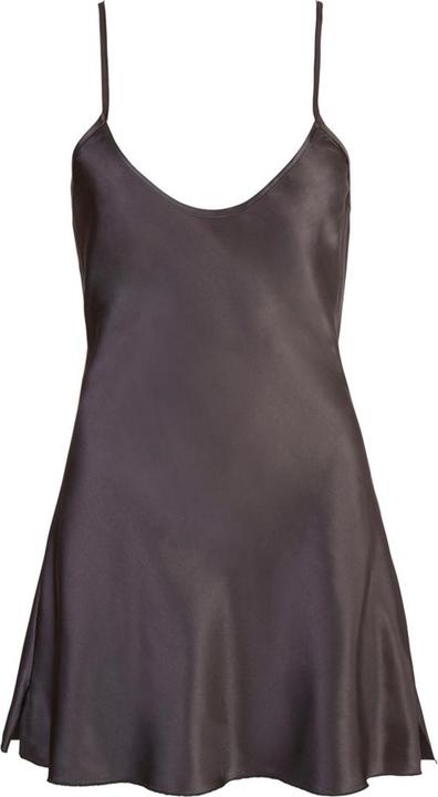 Actual product image Cottelli Collection Satin negligee black (XXL)