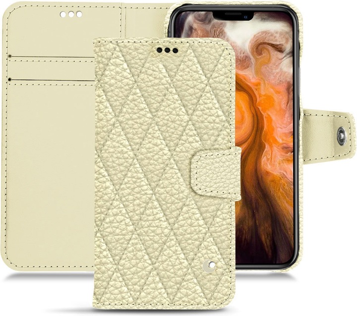 Noreve Lederschutzhülle Wallet (Apple iPhone 11 Pro Max)