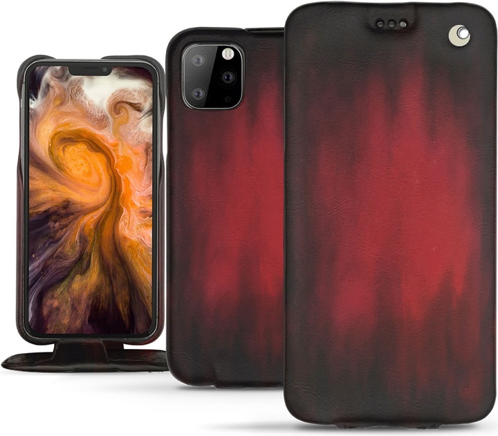 Noreve Lederschutzhülle vertikal (Apple iPhone 11 Pro Max)