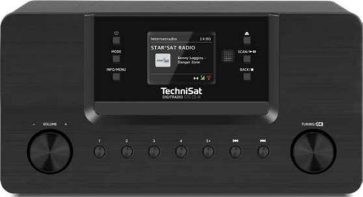 TechniSat DigitRadio 570 CD IR (DAB+, Internetradio, UKW, Bluetooth, WLAN)