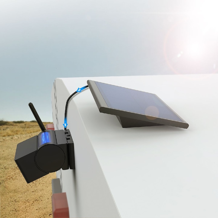 Image du produit AutoVox Solar Rückfahrkamerasystem Wireless 7" 12/24V