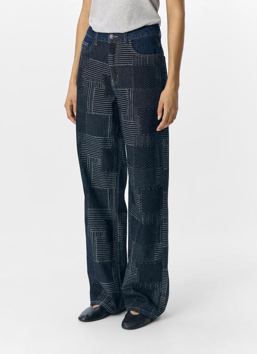 Actual product image Object Patchwork Wide Fit Jeans (M)