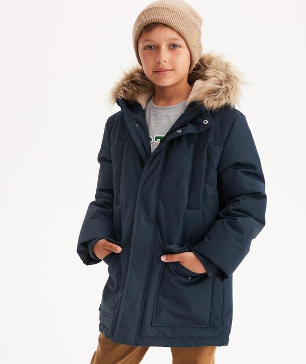 Actual product image La Redoute Collections Winter jacket with hood (98)