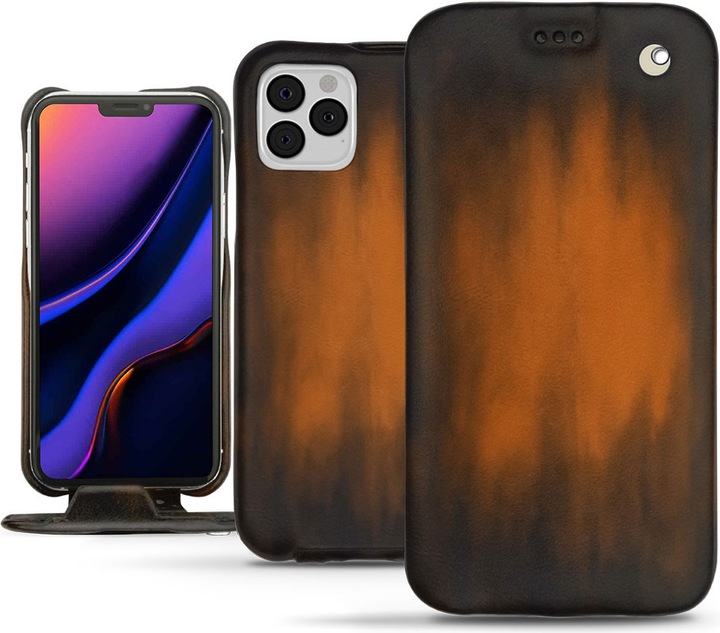 Noreve Lederschutzhülle vertikal (Apple iPhone 11 Pro)