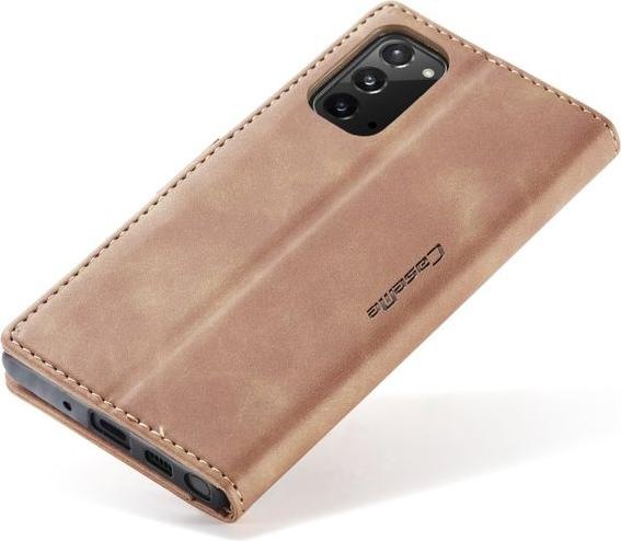 Produktbild Caseme Leder Flip Wallet Case Hülle (Samsung Galaxy Note 20)