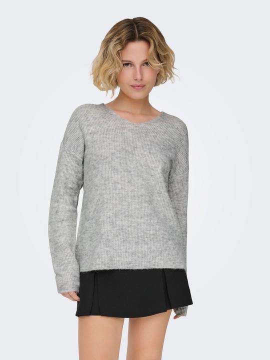 Actual product image Only V-neck knit sweater (M)