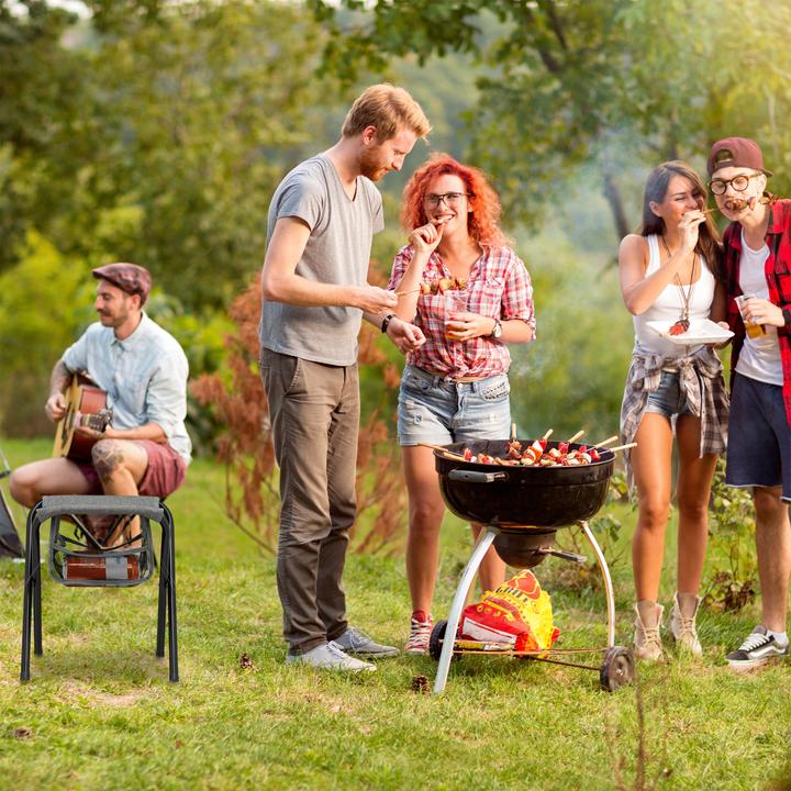 Produktbild Relaxdays Campinghocker faltbar