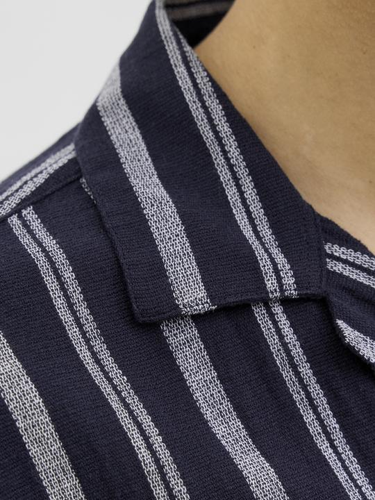 Produktbild Jack & Jones Jjeenzo Stripe Resort Shirt Ss Sn (L)