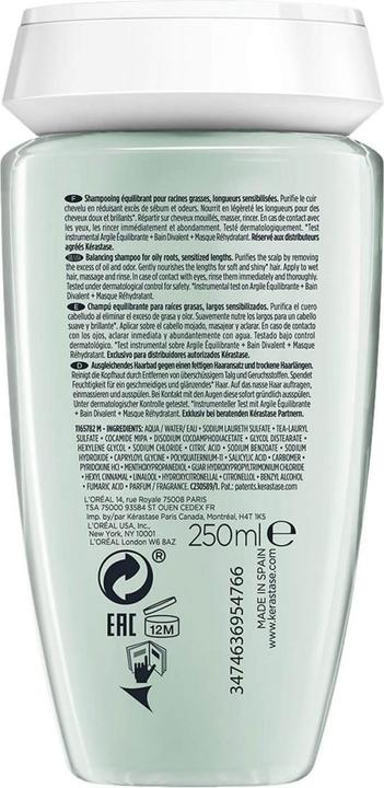 Immagine prodotto Kérastase Spécifique Bain Divalent (Shampoo liquido, 250 ml)