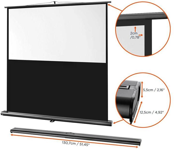 Actual product image Celexon Ultramobil Professional (55.91", 16:10)