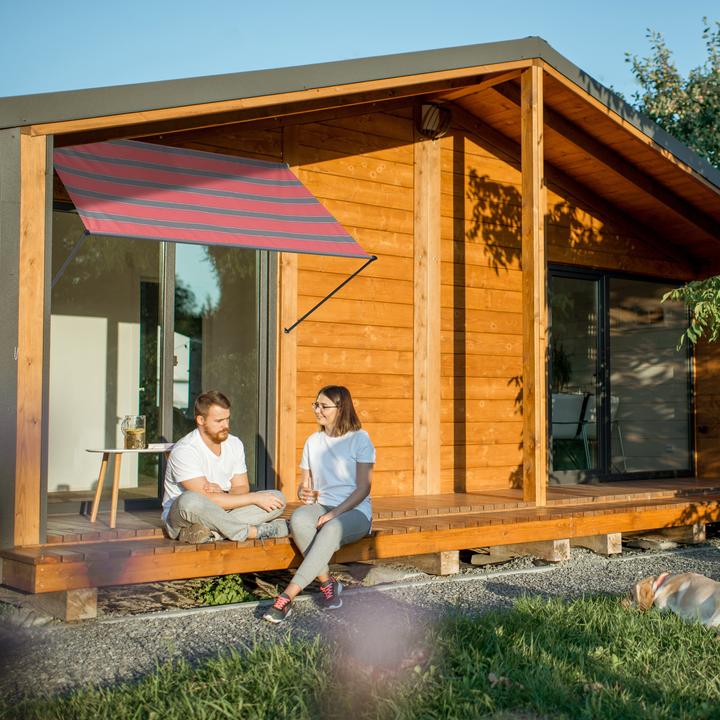 Actual product image Relaxdays Drop-arm awning (3 m)